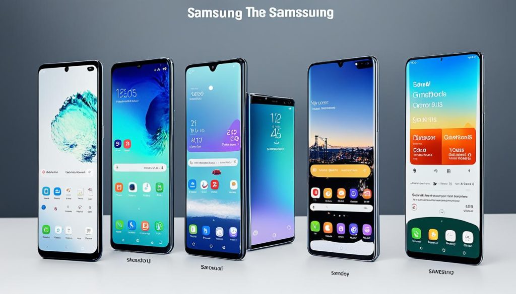 Comparação de Modelos Samsung