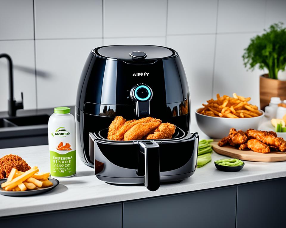 Limpeza de airfryer